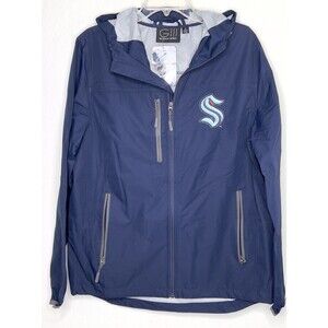 Seattle Kraken Full Zip Hooded Jacket Men's Med. G-III Sports by Carl Banks NHL